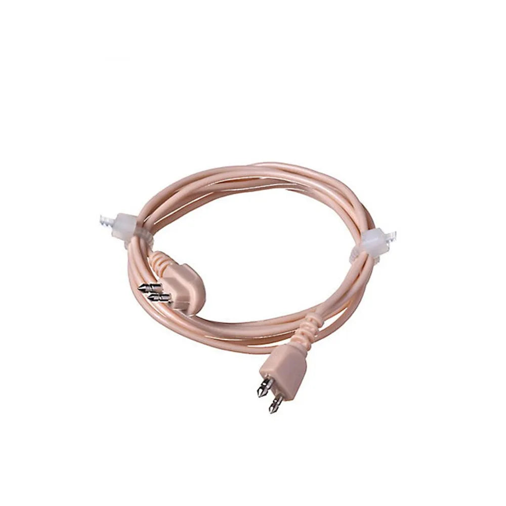 Soundlink 10PCS 2pin Hearing Aid Cable Wire Cord for Pocket Hearing Aids