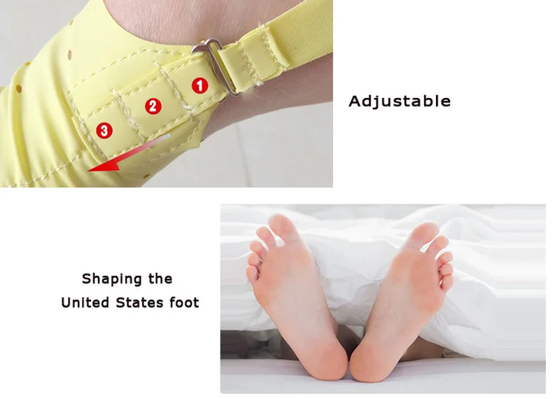 1Pair Hallux Valgus Toe Bunion Splint Straightener Corrector Foot Pain Relief Toe Separator Orthotics Feet Bone Thumb Adjuster
