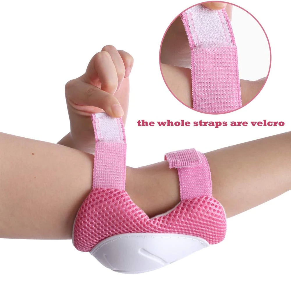 6pcs Protective Gears Set for Kids Children Knee Pad Elbow Pads Wrist Guards Child Safety Protector Kit for Cycling Bike Skating