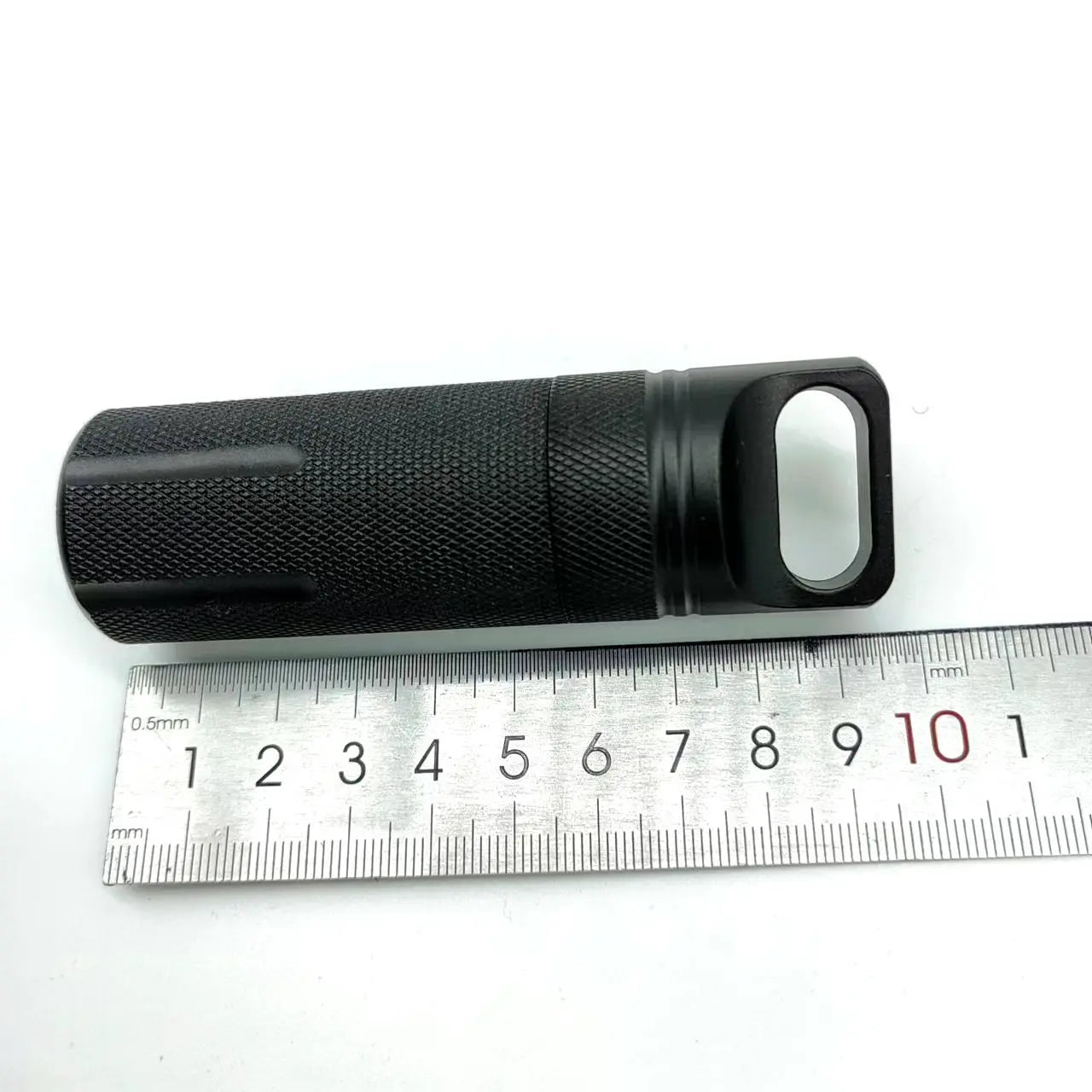 Aluminum Alloy Airtight Pill Container Bottle Portable Outdoor EDC Single Chamber Capsule Holder Waterproof Medicine Case Box