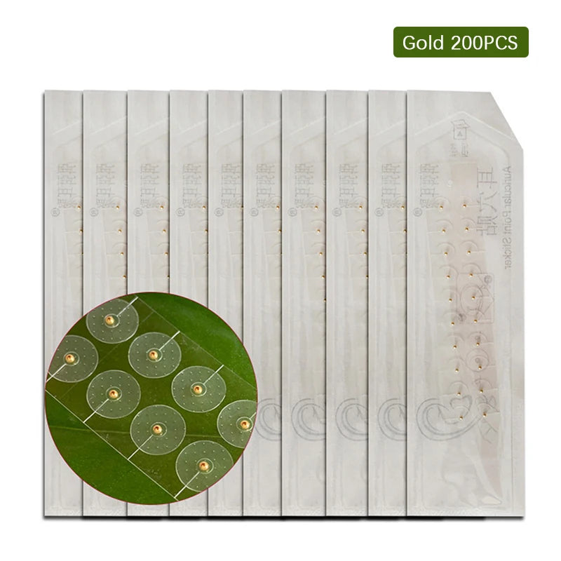 100/200PCS Transparent Ear Point Stickers Ear Pressure Stick Acupuncture Auricular Ear Stickers Massage Ear stickers