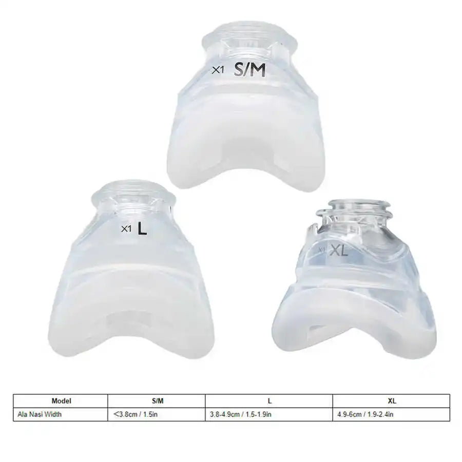 Nasal Guard Cushion Flexible Good Performance Nasal Safe Skin Friendly Cover Silicone Cushion for Hospital Home