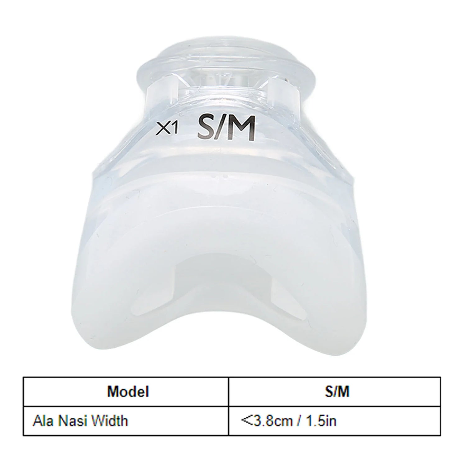 Nasal Guard Cushion Flexible Good Performance Nasal Safe Skin Friendly Cover Silicone Cushion for Hospital Home