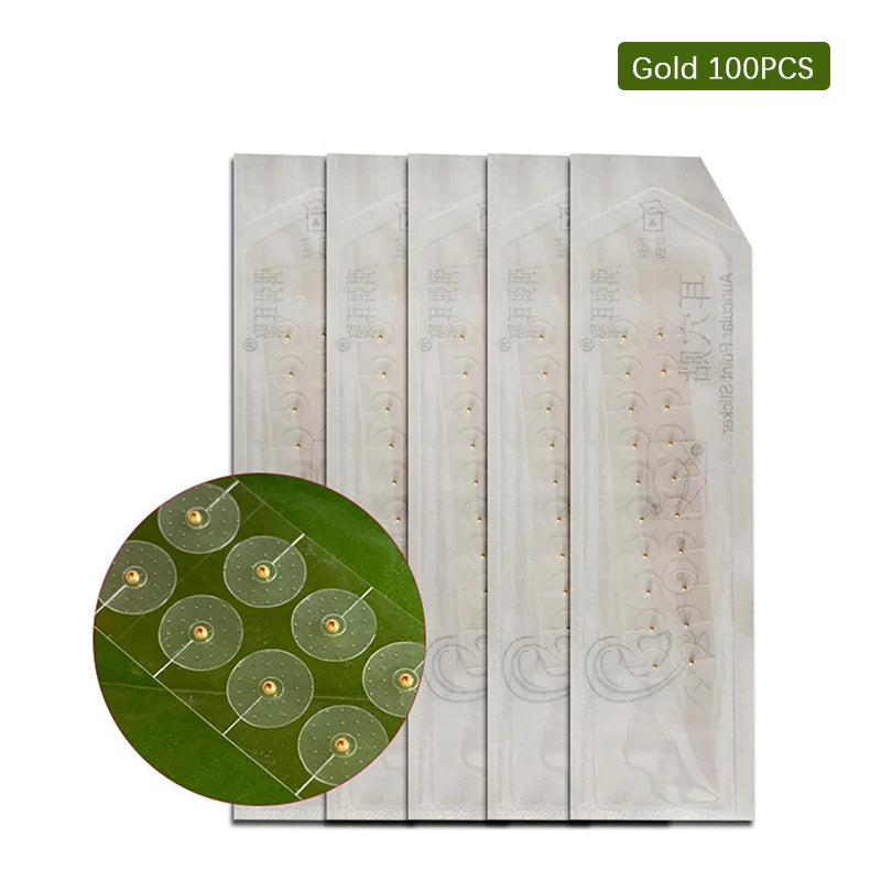 100/200PCS Transparent Ear Point Stickers Ear Pressure Stick Acupuncture Auricular Ear Stickers Massage Ear stickers