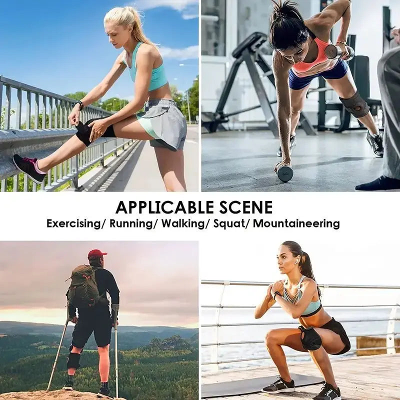 Outdoor hiking, breathable basketball, cycling, knee pads, running, reinforced protective gear, spring knee pads