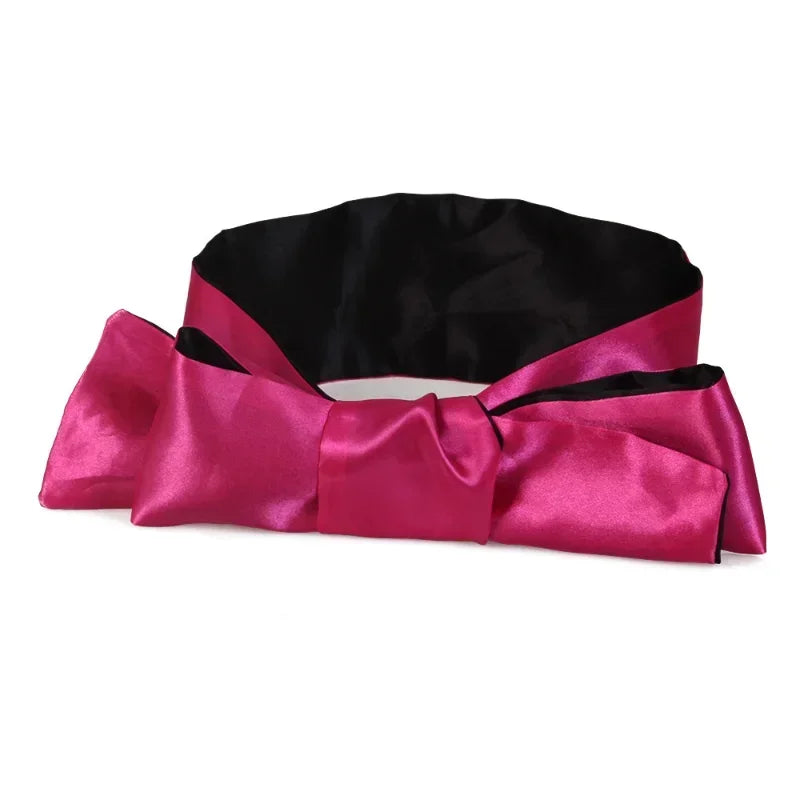 Silk Eye Cover Savour Eye Patches Cute Blindfold Silk Ribbon Satin Silk Sleep Mask Sexy For Women Gift Surprise High Quality