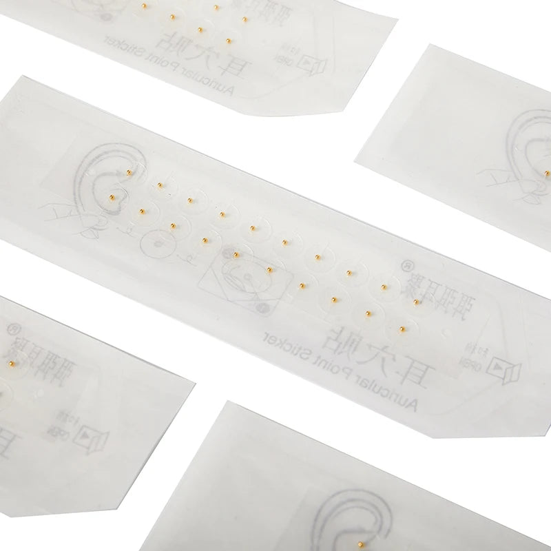 100/200PCS Transparent Ear Point Stickers Ear Pressure Stick Acupuncture Auricular Ear Stickers Massage Ear stickers