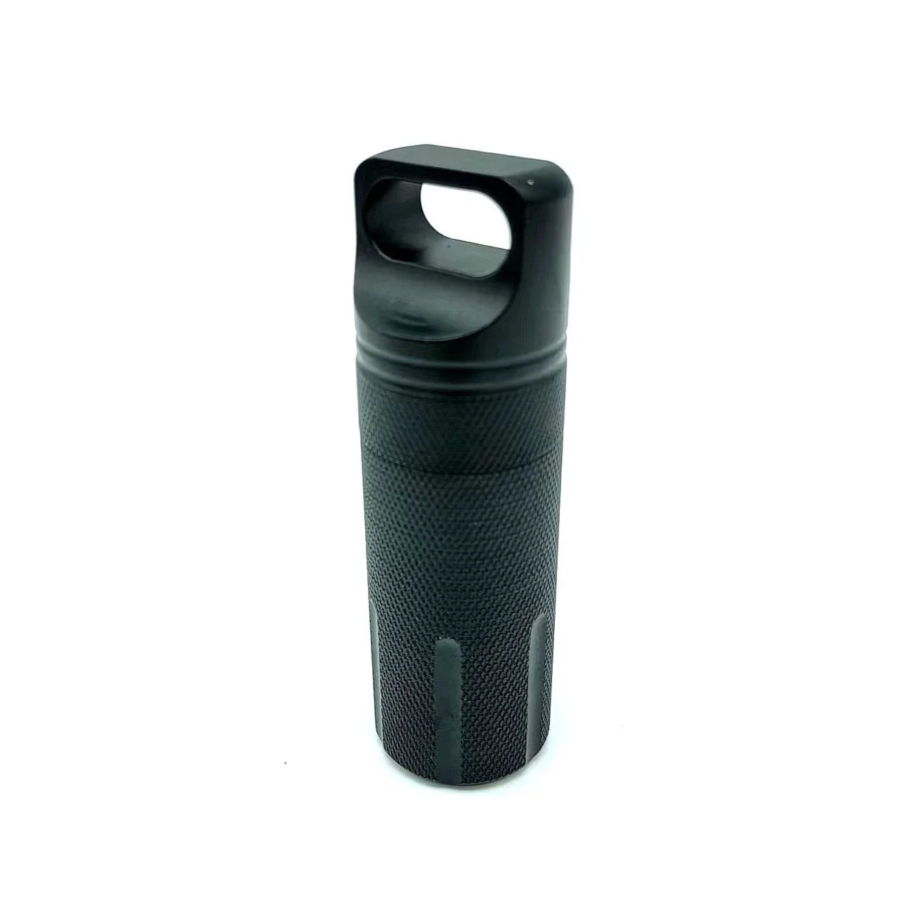 Aluminum Alloy Airtight Pill Container Bottle Portable Outdoor EDC Single Chamber Capsule Holder Waterproof Medicine Case Box