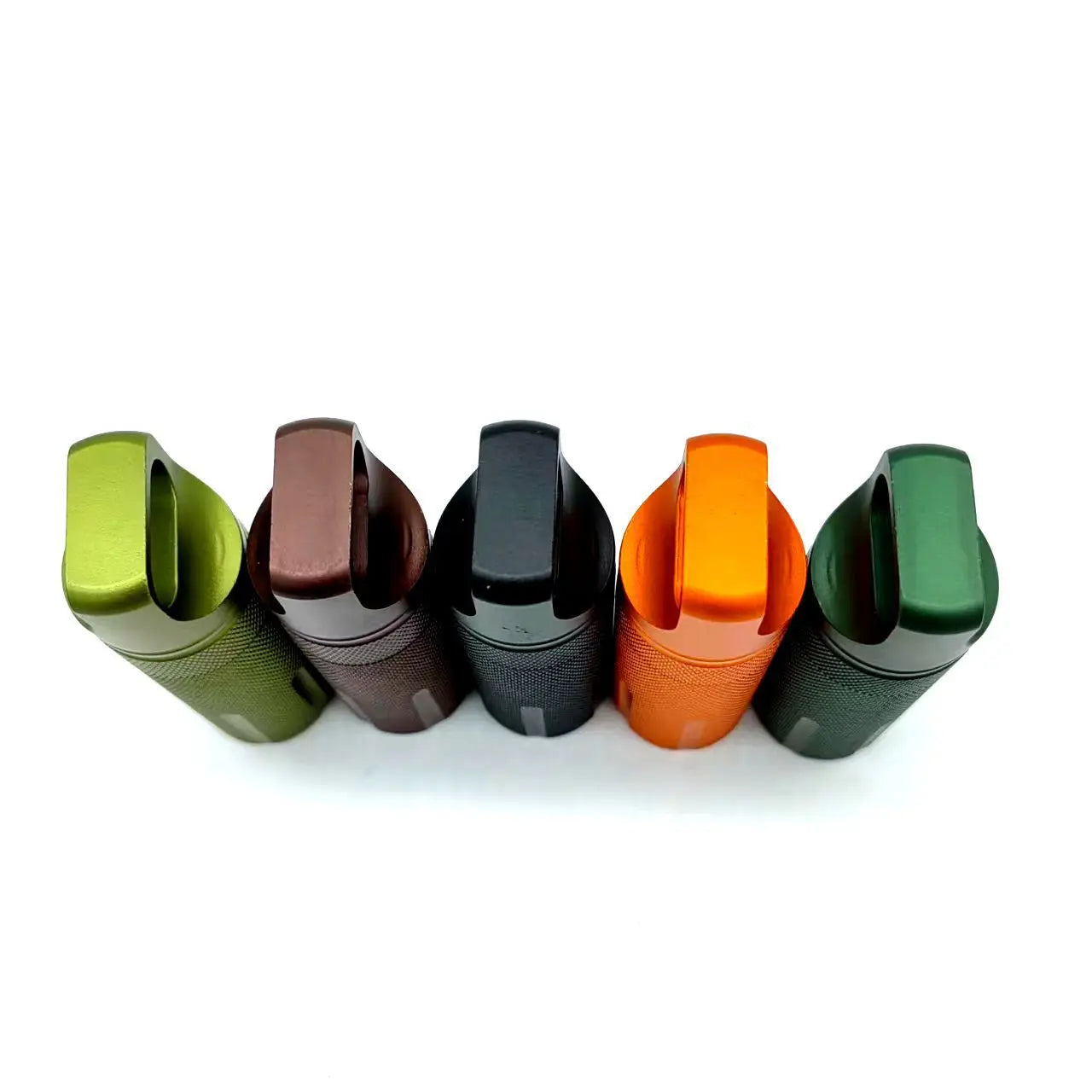 Aluminum Alloy Airtight Pill Container Bottle Portable Outdoor EDC Single Chamber Capsule Holder Waterproof Medicine Case Box
