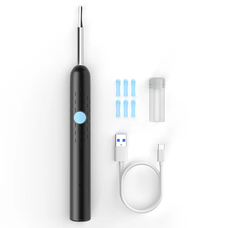 WIFI Visual Ear Sticks HD1080P 4.2MM Mini Camera Ear Pick Ear Spoon Ear Cleaner Wireless Endoscope Health Care Ear Wax Cleaning