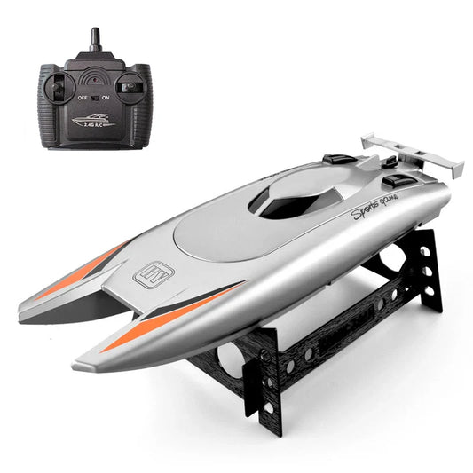 Experience Ultimate Fun with the 2.4G RC High-Speed Racing Boat – The Perfect Waterproof Speedboat Toy!