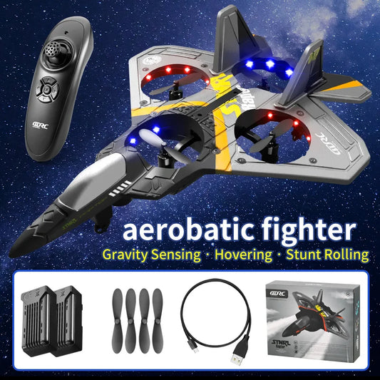 Fly High with the 4DRC RC Foam Glider – The Ultimate Fun Fighter Plane for All Ages!