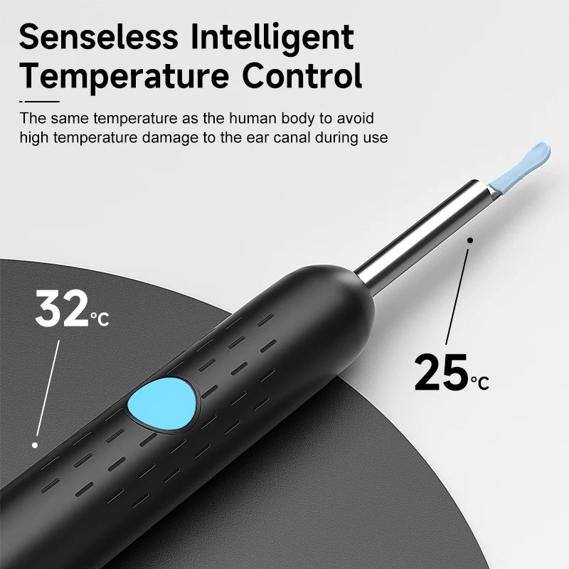 WIFI Visual Ear Sticks HD1080P 4.2MM Mini Camera Ear Pick Ear Spoon Ear Cleaner Wireless Endoscope Health Care Ear Wax Cleaning