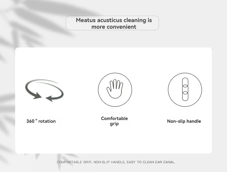 Ear Pick Six-piece Set Ear Cleaning Ear Picking Earpick Convenient Portable Portable Ear Pick Household Portable for Adults