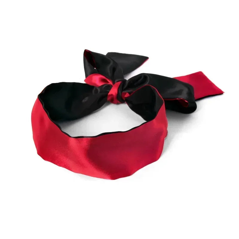Silk Eye Cover Savour Eye Patches Cute Blindfold Silk Ribbon Satin Silk Sleep Mask Sexy For Women Gift Surprise High Quality