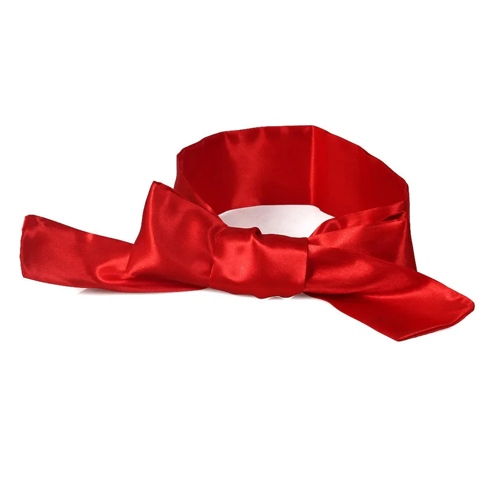 Silk Eye Cover Savour Eye Patches Cute Blindfold Silk Ribbon Satin Silk Sleep Mask Sexy For Women Gift Surprise High Quality