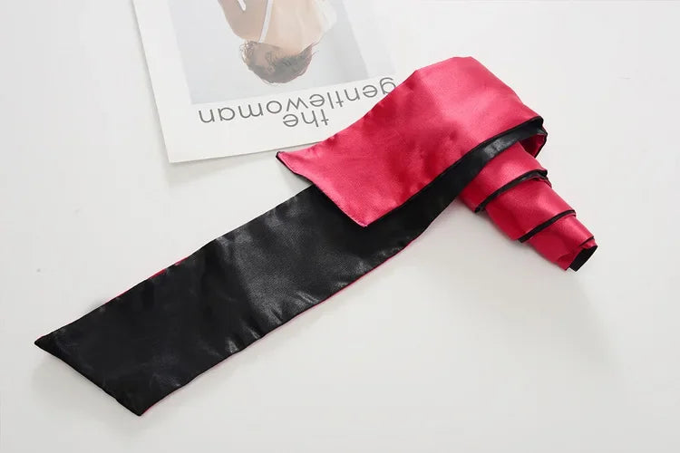 Silk Eye Cover Savour Eye Patches Cute Blindfold Silk Ribbon Satin Silk Sleep Mask Sexy For Women Gift Surprise High Quality