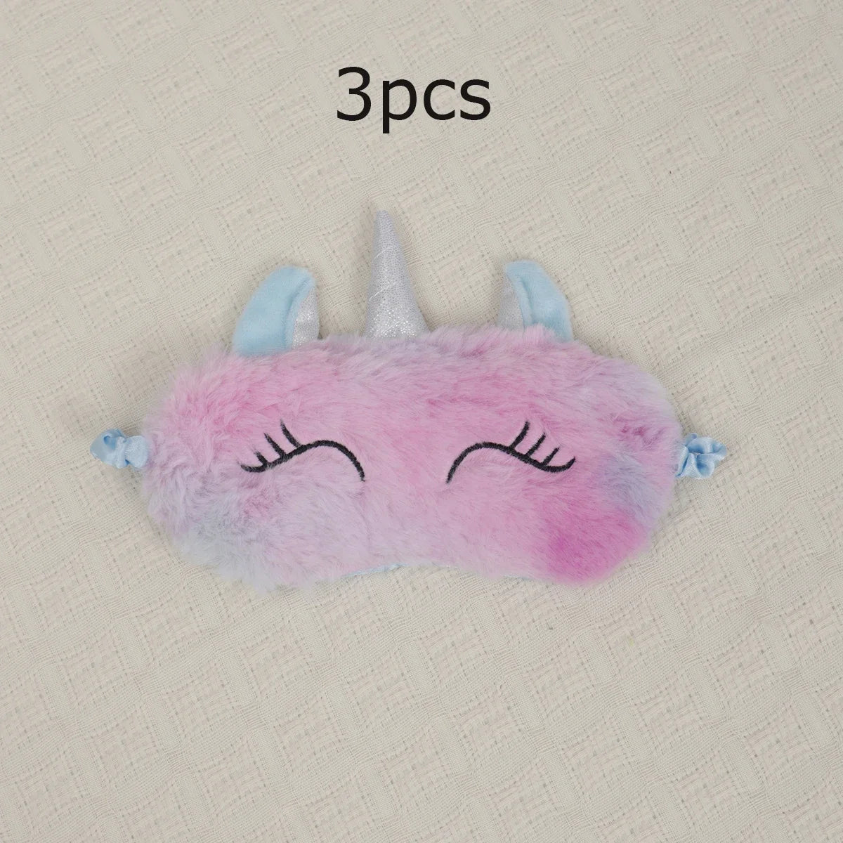 1/3/5pcs-Cartoon Unicorn Party Anime Sleeping Mask Kids Gift Cute Blindfolds Travel Sleep Eye Band Shade Rest Eyepatch