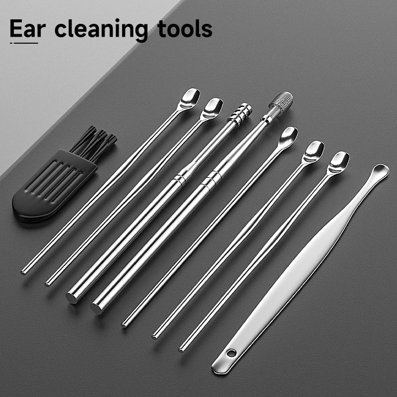 WIFI Visual Ear Sticks HD1080P 4.2MM Mini Camera Ear Pick Ear Spoon Ear Cleaner Wireless Endoscope Health Care Ear Wax Cleaning
