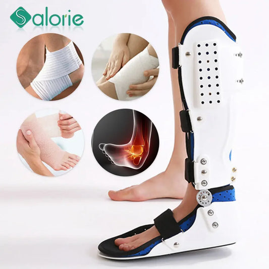 Adjustable Fasciitis Foot Drop Orthosis Brace Support Ankle Support Ankle Boots Protector Orthosis Fixing Supporter Fixation
