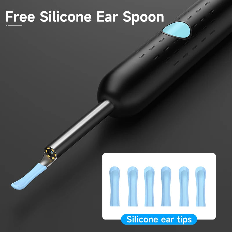 WIFI Visual Ear Sticks HD1080P 4.2MM Mini Camera Ear Pick Ear Spoon Ear Cleaner Wireless Endoscope Health Care Ear Wax Cleaning