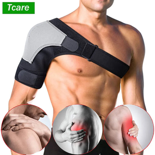 Adjustable Shoulder Support Brace pad Belt Band Strap Wrap Sport Recovery Neoprene Shoulder Compression Sleeves Back Brace Guard