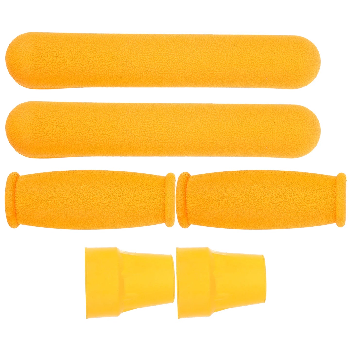 Replacement Crutch Kit Underarm Hand Grip Comfortable Feet Cap Walking Crutch Pad Anti Slip Crutch Handle Covers Protective Hand