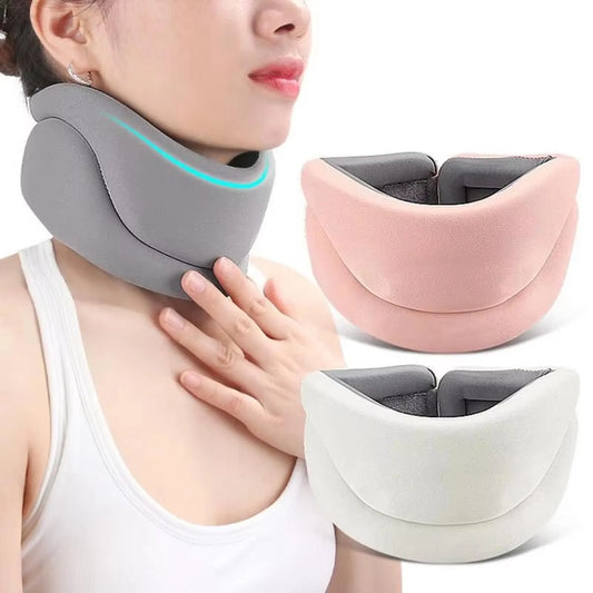 360 Degree Cervical Collar Neck Brace Wraps Stabilizes Vertebrae Collar for After Injury Neck Collar Sleeping Relief Neck Pa